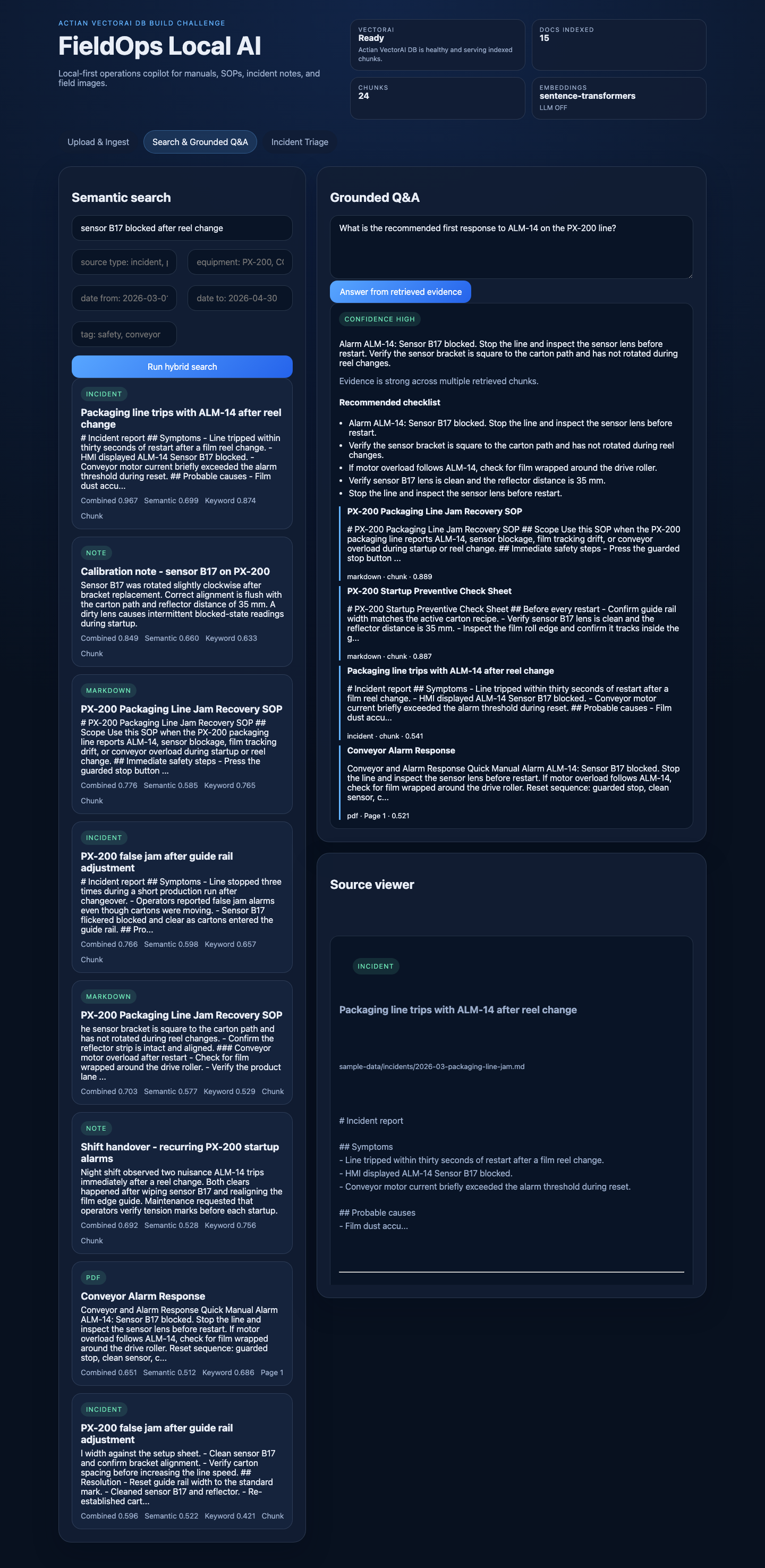 Search and grounded Q&A